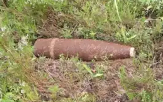 Во дворе дома в Брянске нашли 88-миллиметровый артснаряд