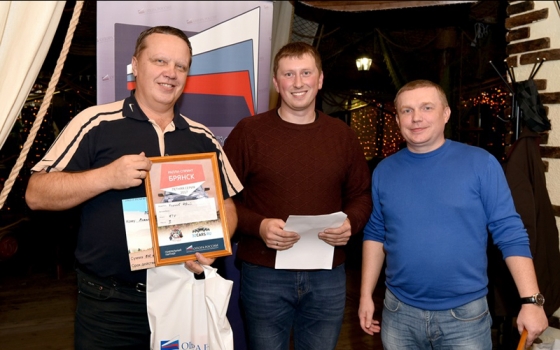 Виктор Гринкевич вручил призы лучшим гонщикам летнего ралли-спринта