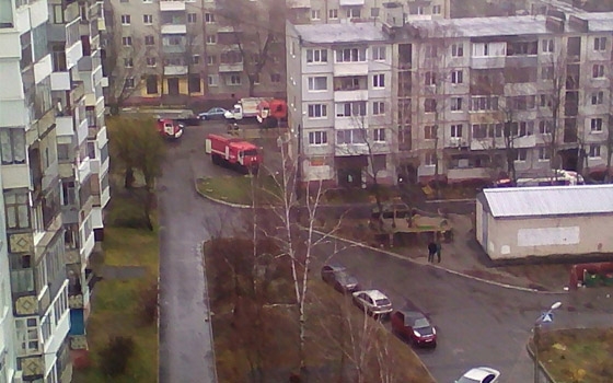Четырех человек эвакуировали при пожаре на Рылеева в Брянске