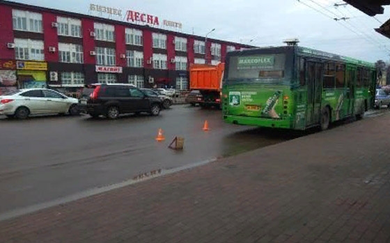 За день в Брянске пострадали трое пассажиров маршруток и автобуса